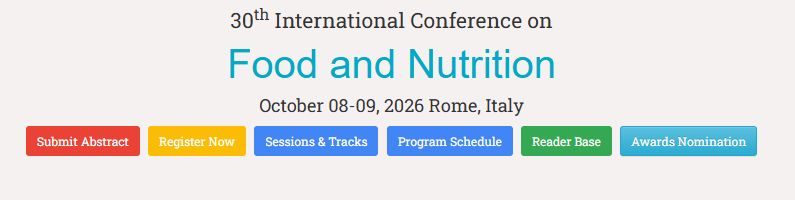 Congresso Food and Nutrition